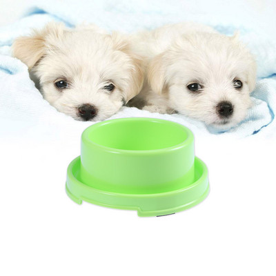 Circle Купички за храна за домашни любимци Съдове за хранене на кучета за кученца и котки (зелени)