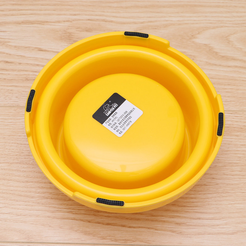 Apskritimas naminių gyvūnėlių ėdalo dubenys šunų šėrimo indai šuniukui ir katei (žalia spalva)