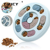 Koerte puslemänguasjad Aeglane söötja Interaktiivne Suurendab kutsika IQ-toidujaoturit, kes sööb aeglaselt libisemiskindlat kaussi Lemmikkasside koerte treeningmäng