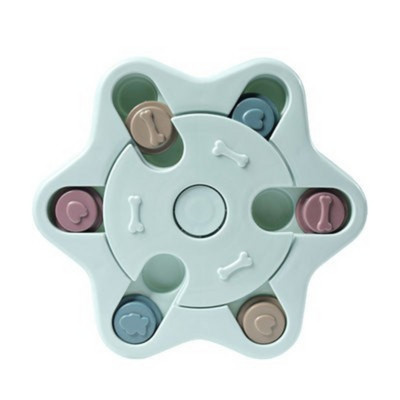 Koerte puslemänguasjad Aeglane söötja Interaktiivne Suurendab kutsika IQ-toidujaoturit, kes sööb aeglaselt libisemiskindlat kaussi Lemmikkasside koerte treeningmäng