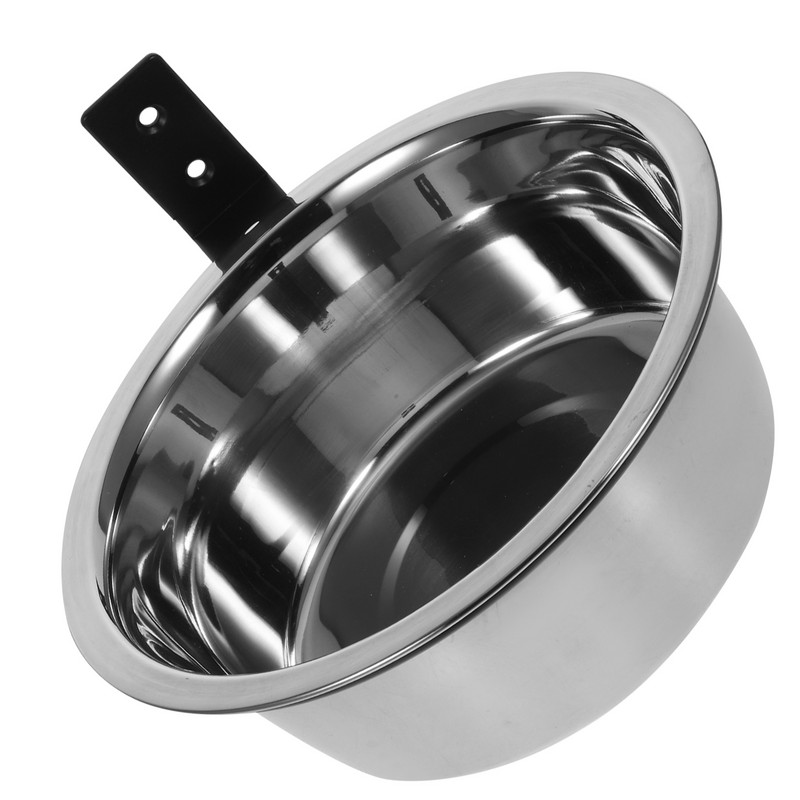 Prie sienos tvirtinamas paaukštintas dubuo šunims dubenys iš nerūdijančio plieno dideli šunys naminių kačių ėdalo baseinas šuniukų tiektuvas mažas vanduo