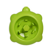 Bol pentru hrănire lentă pentru cățeluș Bol mare pentru hrănire lentă pentru câini Covoraș rotund de distribuire Placă de hrănire Tampă de linge pentru câini din silicon Ajutoare pentru antrenament pt.