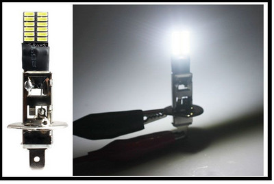 2TK H1 H3 Canbus LED pirn auto udutule esituli 4014 24SMD 5w 12V 24V sõidutuli mootorratta lamp autole veoauto udutuli