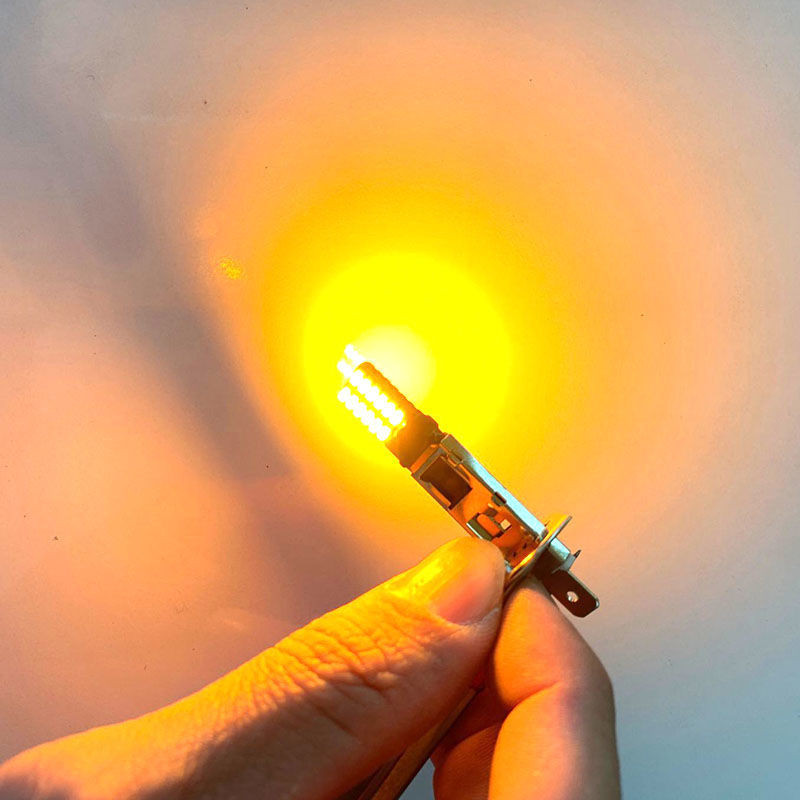 2TK H1 H3 Canbus LED pirn auto udutule esituli 4014 24SMD 5w 12V 24V sõidutuli mootorratta lamp autole veoauto udutuli