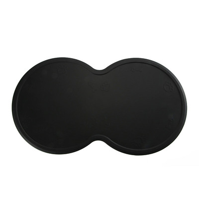 Kilimėlis Naminių gyvūnėlių šėrimas šuniui Šuns formos dubuo šuniuko padėjimo indų padėklas Mielas debesėlis Maisto priedai Silikoninis pašaras 48*27cm katė