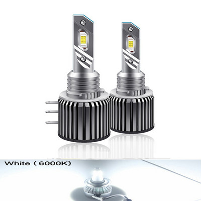 2tk Turbo H15 Led pirnid Canbus 80W 50000Lm auto tuled 12V 24V CSP Super Bright auto lambid Vw Golf Audi Kia Bmw jaoks