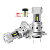 2db H7 Led H4 autós lámpa fényszórók H8 H9 H11 izzók 9005 HB3 9006 HB4 jéglámpa 120W 30000LM 12V 24V 4 oldalsó világítás autók