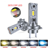 2Gb X5 Turbo H7 LED spuldzes Wirelass CSP Chip High Power 120W 58000LM priekš Mercedes W211 W203 auto priekšējo lukturu priekšējo lukturu miglas lukturis