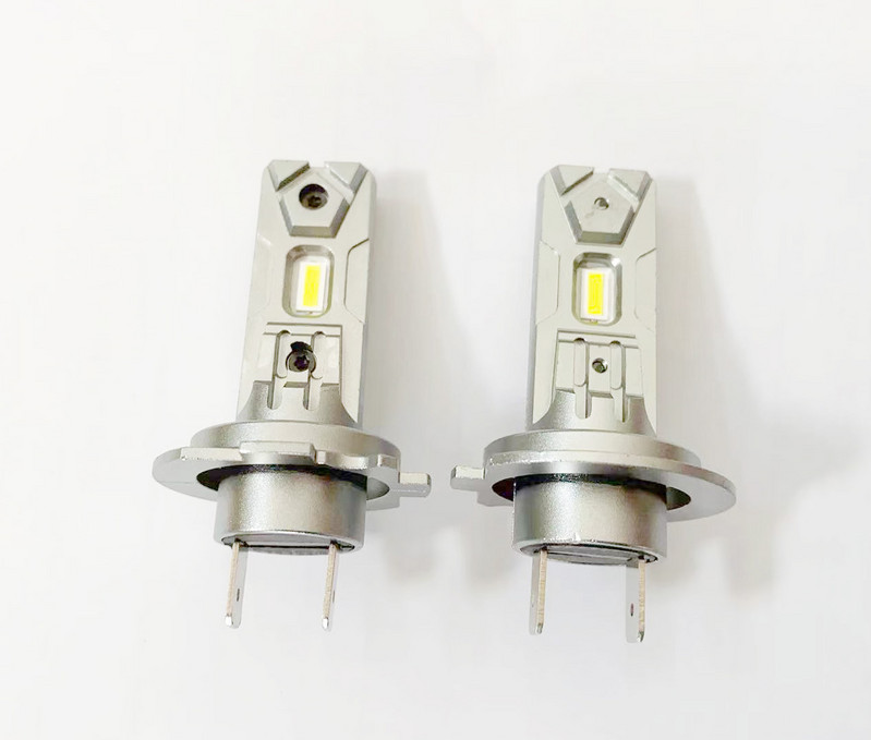 2vnt X5 Turbo H7 LED lemputės Wirelass CSP Chip High Power 120W 58000LM Skirtas Mercedes W211 W203 automobilio priekinių žibintų priekinių žibintų rūko žibintas