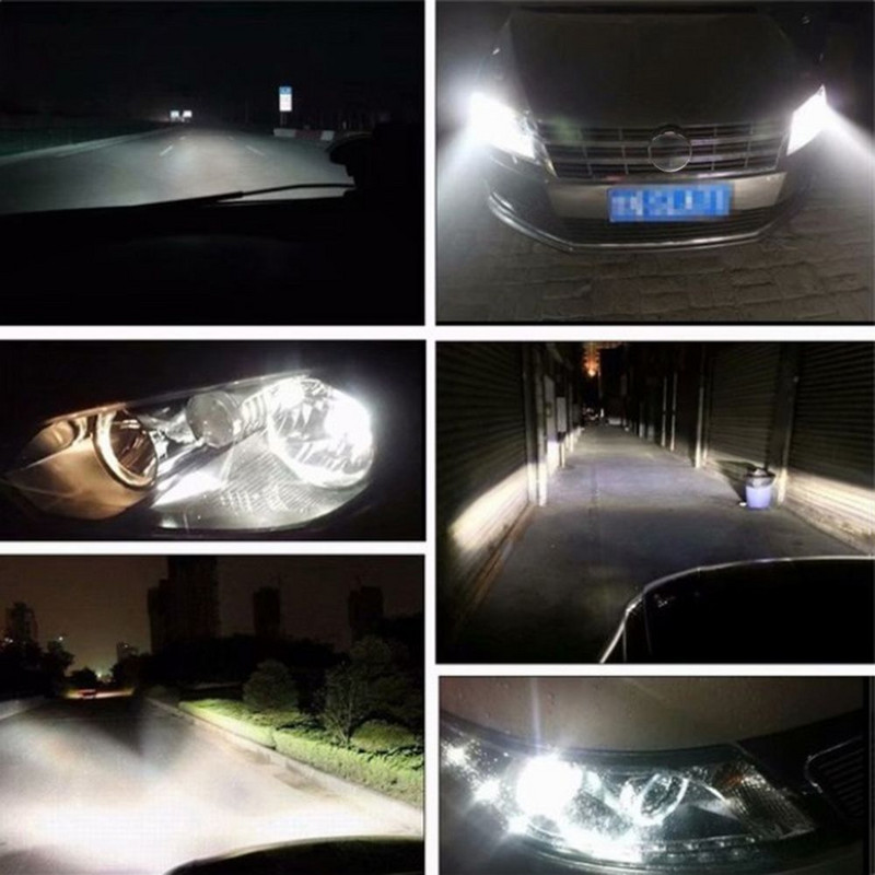 1PC 5630 SMD 10 LED H1 6000K automobilio žibintas rūko vairavimo lemputės priekinis žibintas DC 12V priekinio žibinto vairavimo lemputė balta vidaus posūkio signalai