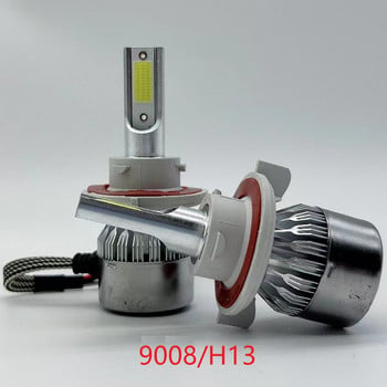 LED H4 крушки за фарове 880 881 9004 9007 9008 9012 H1 H3 H7 H8 H11 HB3 HB4 9005 9006 3000K 6000K C6 Автомобилни фарове Автомобилни фарове за мъгла