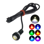 18 mm automašīnas ērgļa acs ūdensnecaurlaidīgs LED automašīnas apgaismojums 12 v rezerves atpakaļgaitas parkošanās kameras signāla automobiļa DRL lampas automašīnas dizains
