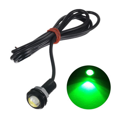 18 mm automašīnas ērgļa acs ūdensnecaurlaidīgs LED automašīnas apgaismojums 12 v rezerves atpakaļgaitas parkošanās kameras signāla automobiļa DRL lampas automašīnas dizains