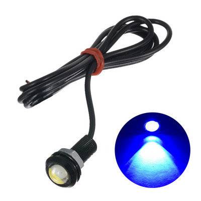 18 mm automašīnas ērgļa acs ūdensnecaurlaidīgs LED automašīnas apgaismojums 12 v rezerves atpakaļgaitas parkošanās kameras signāla automobiļa DRL lampas automašīnas dizains