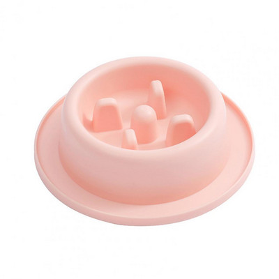 Bol de hrănire pentru animale de companie Boluri de hrănire antiderapante sigure pentru consumul lent de hrană Ideal pentru pisici Câini Previne bolul pentru animale de companie de calitate alimentară