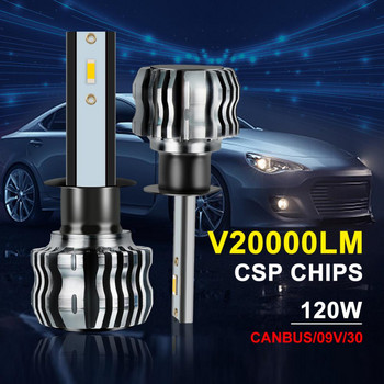 Προβολείς αυτοκινήτου LED H1 H3 H4 H7 H8 H9 H11 Λάμπες 4500K 6500K 8000K Προβολείς Αυτοκινήτου Προβολείς Ομίχλης Αυτοκινήτων 20000LM Auto Lamps