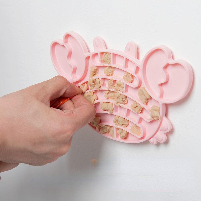 Pet Lick Pad Πιο αργή τροφοδοσία Pad Cats Dog Licky Mat Feeding Cats Dogs Licking Mat Μαξιλαράκια για το μπάνιο κατοικίδιων ζώων Διανομέας σιλικόνης