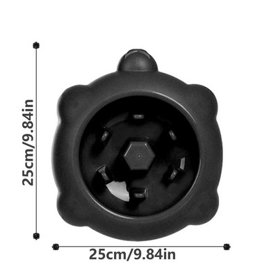 Lassú etető macska tál kisállat puffadás leállítása etetőtál Szilikon vastagító kutya Lassú etető nyalogatószőnyeg kutyának Emésztési zavarok javítása Kutya