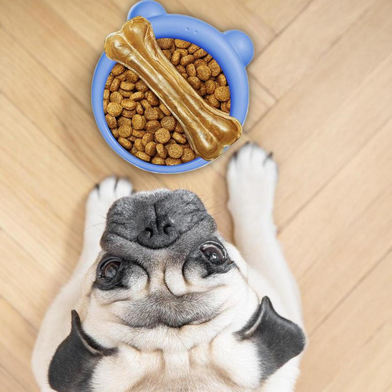 Lassú etető macska tál kisállat puffadás leállítása etetőtál Szilikon vastagító kutya Lassú etető nyalogatószőnyeg kutyának Emésztési zavarok javítása Kutya