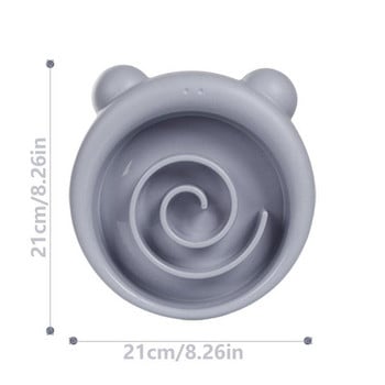 Puppy Slow Feeding Bowl Pet Bloat Stop Feeding Bowl Silicone Thickening Dog Slow Feeder Lick Mat for Dog Improve Digestion Dog