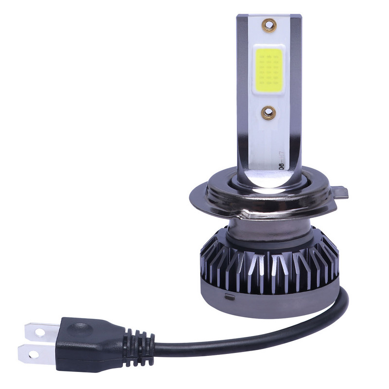 2tk Mini H4 H7 H11 H8 H1 9005 9006 auto LED esitulede pirnid 80W 12000LM 6000K Auto esilatern Led auto tuled 24v auto stiil