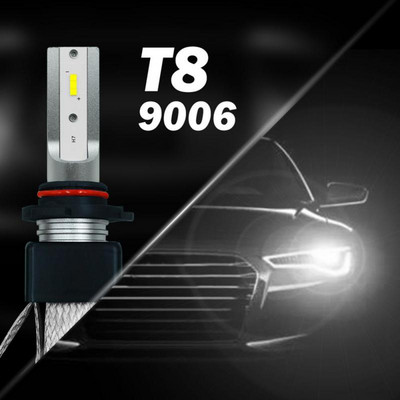9006/HB4 LED фарове 26000LM CSP чип лампа 120W крушка за глава 6500K Бяла супер висока яркост Автоматични фарове за мъгла 12V 24V Автомобилни светлини