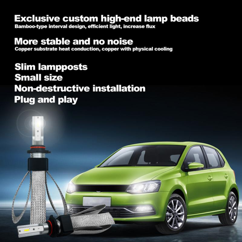 9006/HB4 LED esituli 26000LM CSP kiiplamp 120W esipirn 6500K valge ülikõrge heledusega automaatne udulamp 12V 24V autotuled