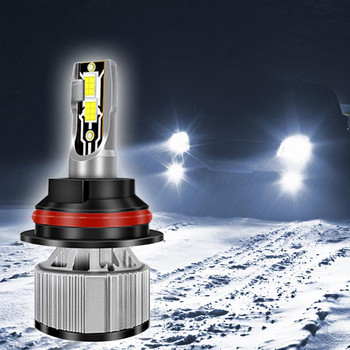 LED 12000LM Мини крушки за фарове за кола H7 H4 Фарове 9005 HB3 Автоматични лампи 6000K Предни лампи Автомобилни светлини