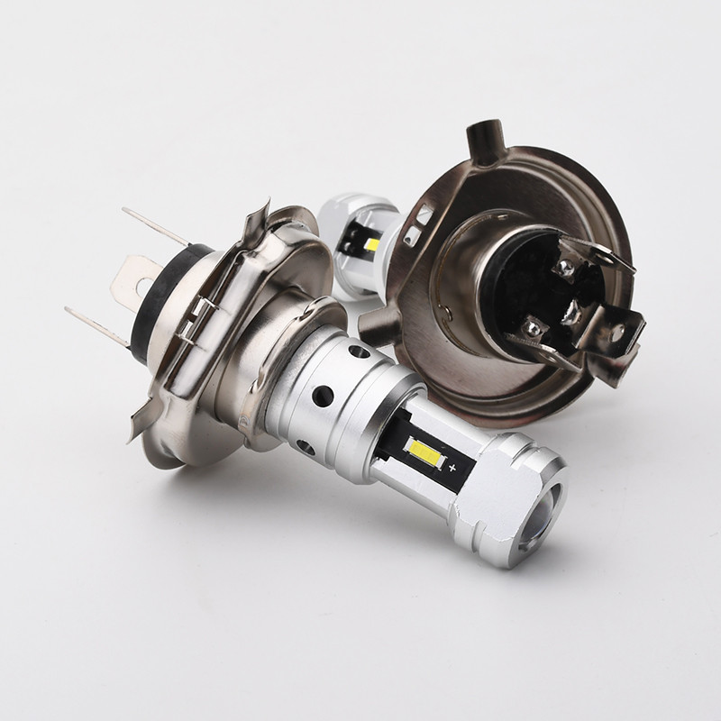 2vnt H4 H7 H11 H8 LED priekinių žibintų lemputės Canbus tolimųjų šviesų 50000LM itin ryškūs automobilių žibintai 24 CSP turbo LED diodų lempos 12V 24V