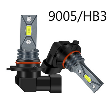 2 τεμ H7 H4 LED Προβολέας αυτοκινήτου H1 H8 H9 H11 H16 9005 HB3 9006 HB4 Canbus 80W 20000LM Light Turbo Lamp 12V 6500K 4300K
