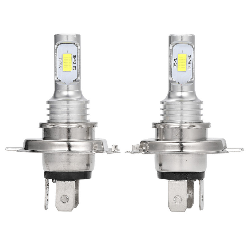 2 vnt. H4 H7 H1 Led automobilio priekiniai žibintai 880 881 9005 9006 H3 H15 H11 automatinė lemputė tolimųjų artimųjų šviesų tolimojo rūko žibintų žibintai 12V 6000K