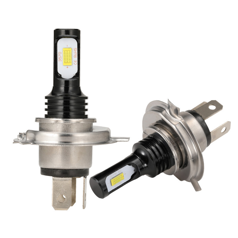 2vnt H4 H7 LED 12000LM CSP automobilio priekinis žibintas H1 H8 H9 H11 lemputė H3 9005 9006 880 881 PXS24W automatinis rūko apšvietimas 12V 24V balta geltona