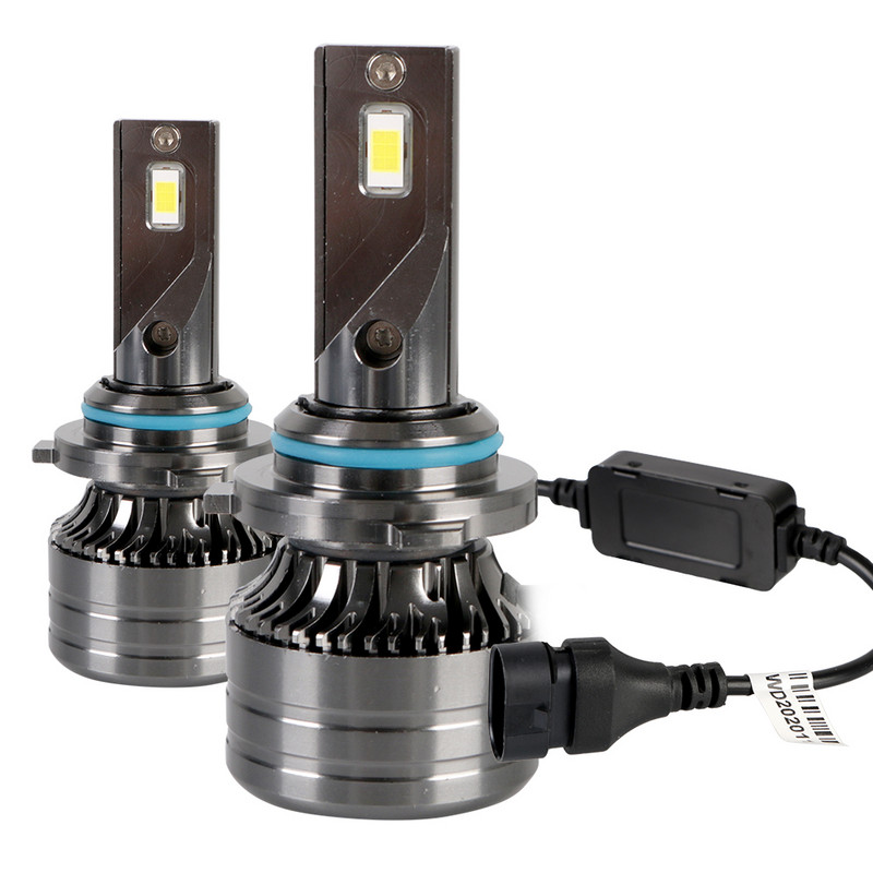 Prednja svjetla automobila Super Bright 60W 6000LM 6000K LED prednje svjetlo Automatsko svjetlo za maglu H4 9003 H7 H8 H9 H11 9006 HB4 1 par Mini Canbus