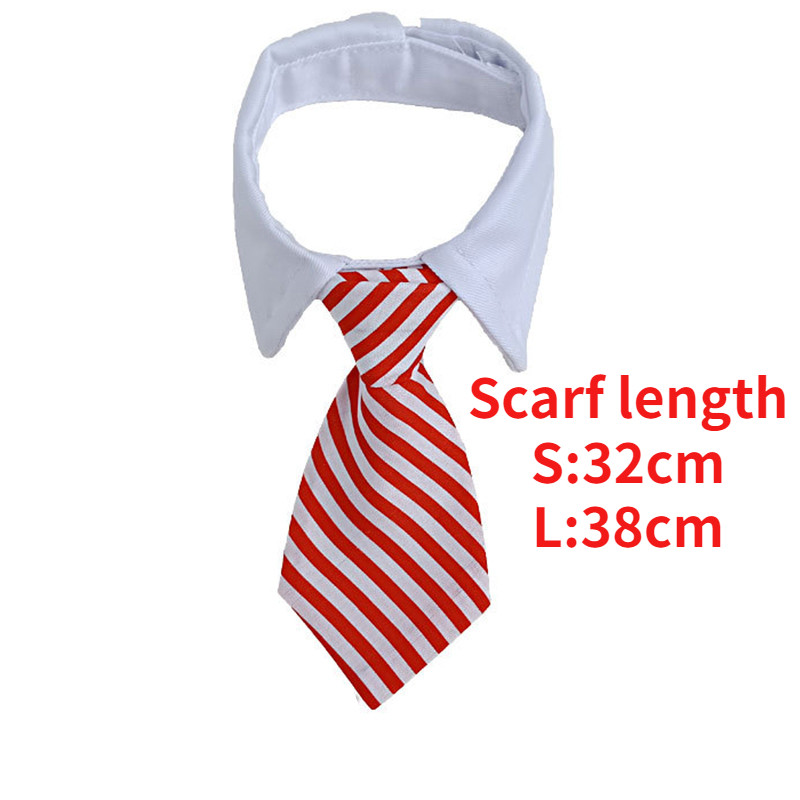 Cravată pentru animale de companie Câine, pisică, guler, eșarfă, decolteu fals, guler papion pentru câini