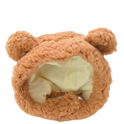 Χαριτωμένο βελούδινο αρκουδάκι καπέλο γενεθλίων φόρεμα κεφαλής σκύλου Αστεία αυτιά κουνελιού Καπέλο κουταβιού κατοικίδια ζώα φωτογραφικά στηρίγματα Καπέλα κεφαλής γατάκι