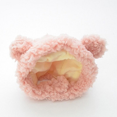 Χαριτωμένο βελούδινο αρκουδάκι καπέλο γενεθλίων φόρεμα κεφαλής σκύλου Αστεία αυτιά κουνελιού Καπέλο κουταβιού κατοικίδια ζώα φωτογραφικά στηρίγματα Καπέλα κεφαλής γατάκι