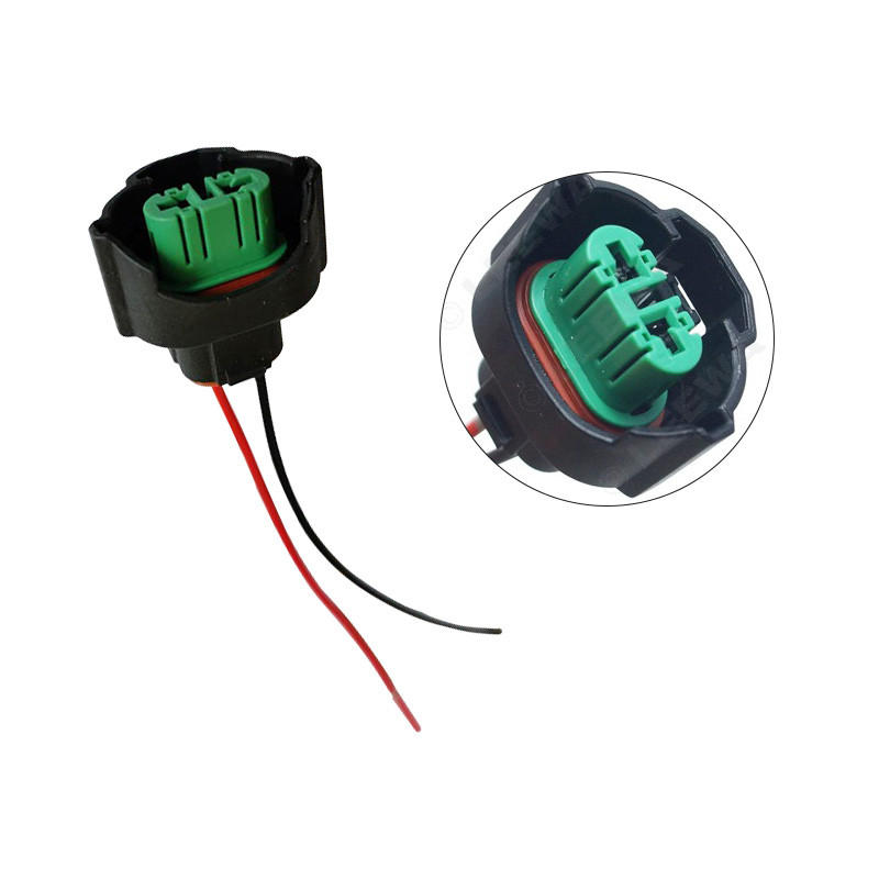 H11 H8 lemputės jungties adapteris, moteriškas laidų jungties lizdai, priekinių žibintų rūko žibintų jungtys, modifikuotas lemputės lizdas