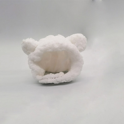 Mačka Šešir za psa Udobno kratko pokrivalo za glavu od plišanog medvjeda Mačka Slatka pokrivala za glavu Pseće pokrivalo za glavu za mačku Chihuahua Mali pas Dodaci za kućne ljubimce