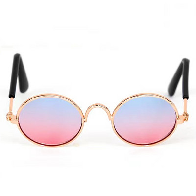 Vintage ümmargused kassi päikeseprillid peegeldavad prillid prillid lemmikloomatooted koertele kassipoegadele koera kasside tarvikud väikestele koertele