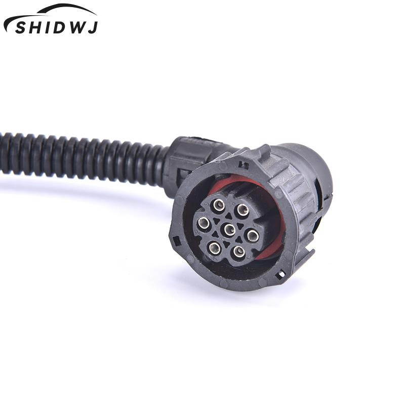 7-kontaktiline auto pistikupesa Scania jaoks Volvo veoauto jaoks 7-auguline J6 pistikupesa Mercedes-benz Actros jaoks IVECO tagatule ühendusjuhtme jaoks