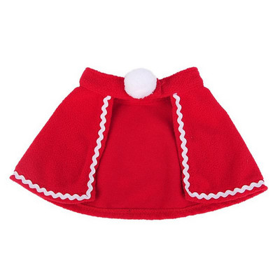 Domáce zvieratá, mačka, pes, šteňa, šatka, klobúk, plášť, čelenka, vianočné oblečenie, zimné kostýmy, darček, nový rok, Santa Claus, červená sada
