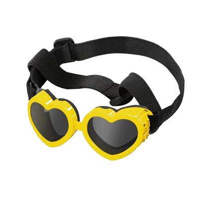 Šunų akiniai nuo saulės Sulankstomi šunų akiniai, skirti intensyviam sniegui su reguliuojamu dirželiu, kurį lengva nešioti slidinėjant – keliaujant