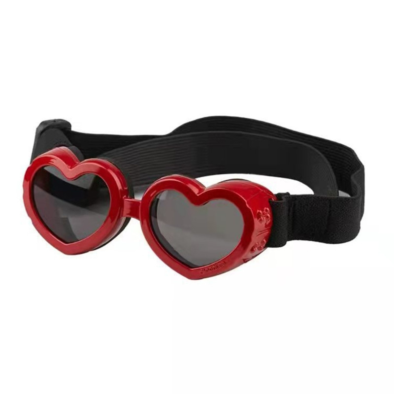 Šunų akiniai nuo saulės Sulankstomi šunų akiniai, skirti intensyviam sniegui su reguliuojamu dirželiu, kurį lengva nešioti slidinėjant – keliaujant