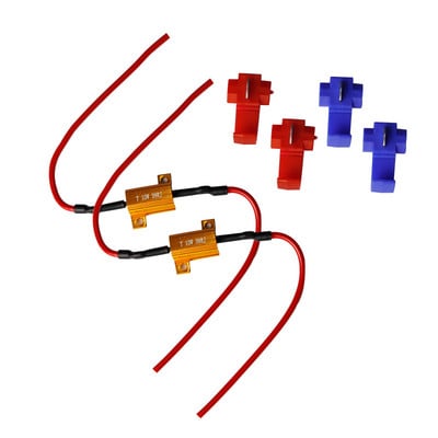 2X 10W 39 Ohm Canbus terhelési ellenállás autóhoz irányjelző led izzólámpákhoz ködlámpa Canbus ködlámpa led teherellenállás tartozékai