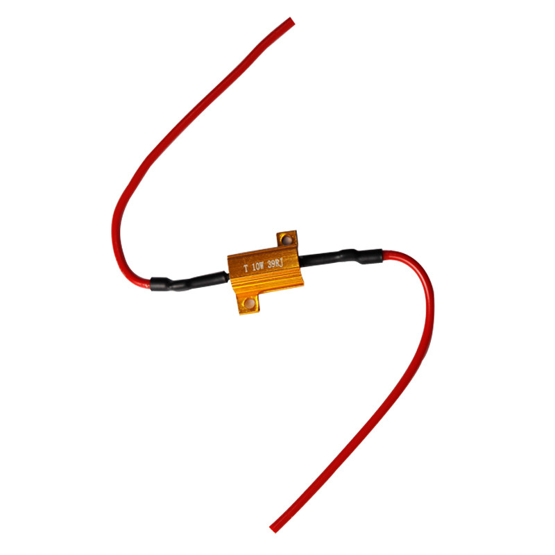 2X 10W 39 Ohm Canbus terhelési ellenállás autóhoz irányjelző led izzólámpákhoz ködlámpa Canbus ködlámpa led teherellenállás tartozékai