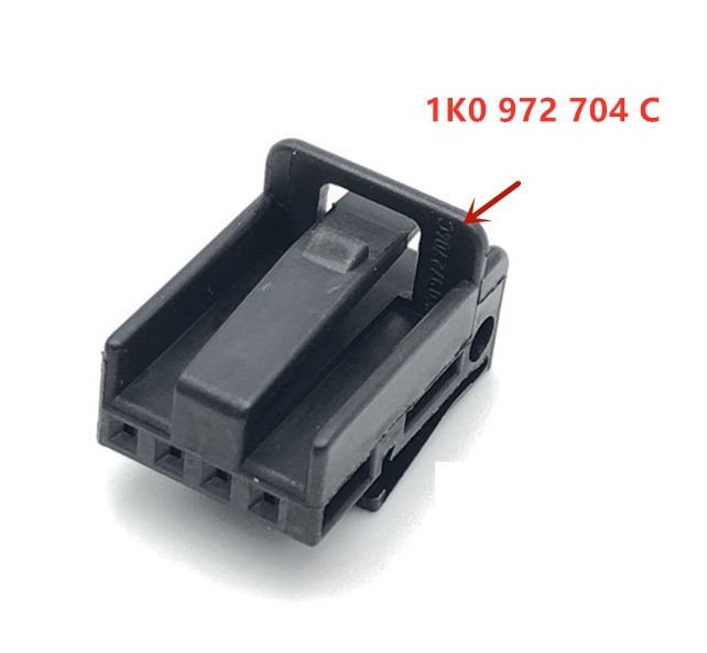 1tk Volkswagen Audi aknalülitile Päikeseanduri pistik 4 auguga pistik 1K0 972 704 C