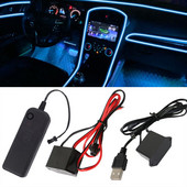 EL traat toiteallikas neoonvalgus auto ümbritseva valguse draiveri transformaator neoonvalgustusriba tarvikute jaoks 3 V 5 V 12 V