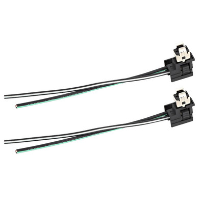 2 vnt. Automobilio halogeninės lempos priekinių žibintų lizdo laidų jungties kištuko adapterio laidas H1 H3 lemputės pakaitinei automobilio linijai