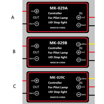 Αναβοσβήνει Strobe Controller Flasher Module for 3rd Brake Light Tail Stop Light Dropshipping