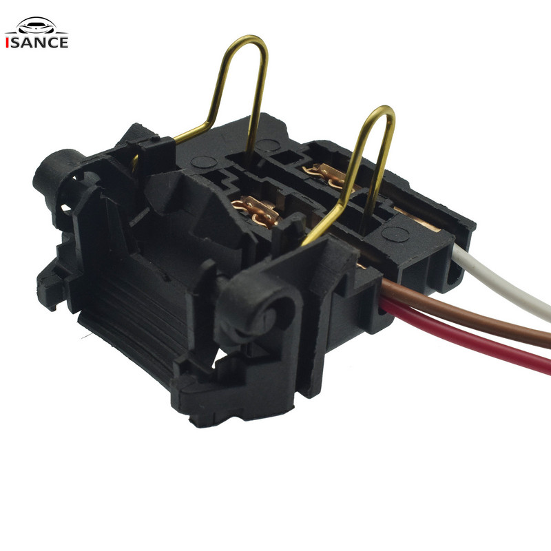 Black Car H7 artimųjų šviesų žibinto priekinių žibintų lemputės laikiklio adapterio laidų laidai tinka Ford Focus 2 MK2 Focus 3 MK3